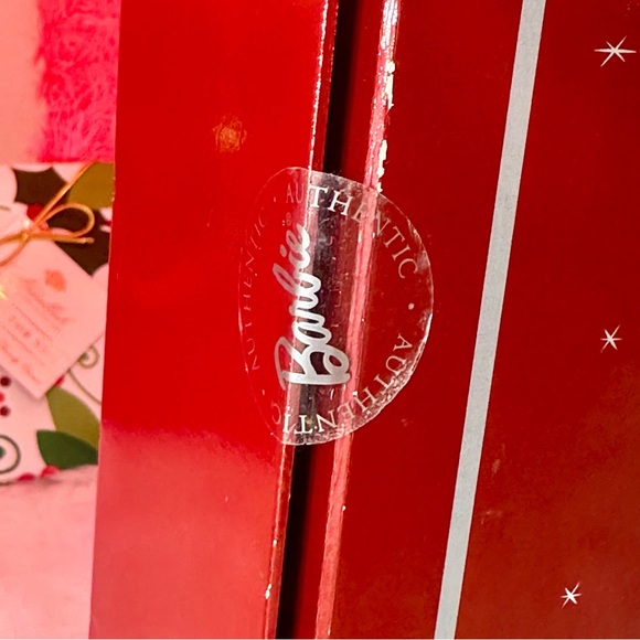 2000 Holiday Barbie Doll Red Dress Mattel Collector Edition Christmas - Picture 4 of 4